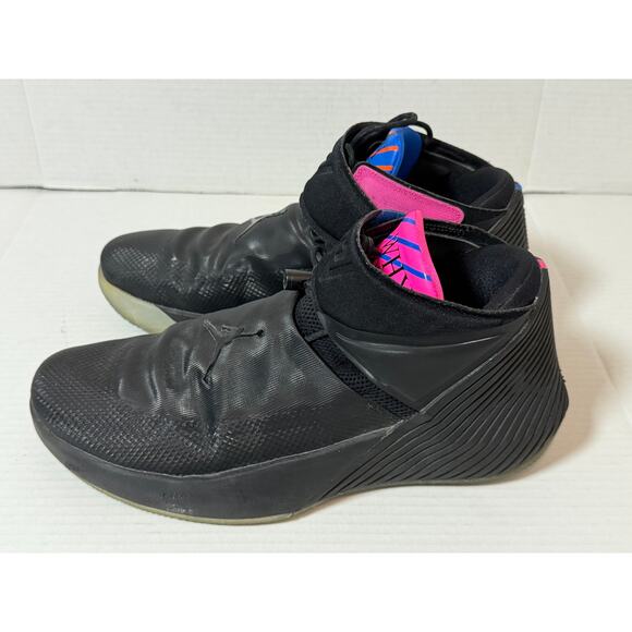 Mens Nike Air Jordan Why Not Zero Black Basketball Sneakers Trainers Shoes Sz 13 main image 7